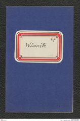 Seite 1, Tagebuch "Würnitz" (NHMW-PRAE-BBB-67)